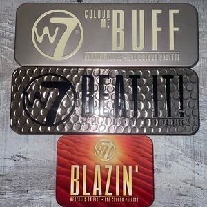 🔆w7 Eyeshadow Palette Bundle